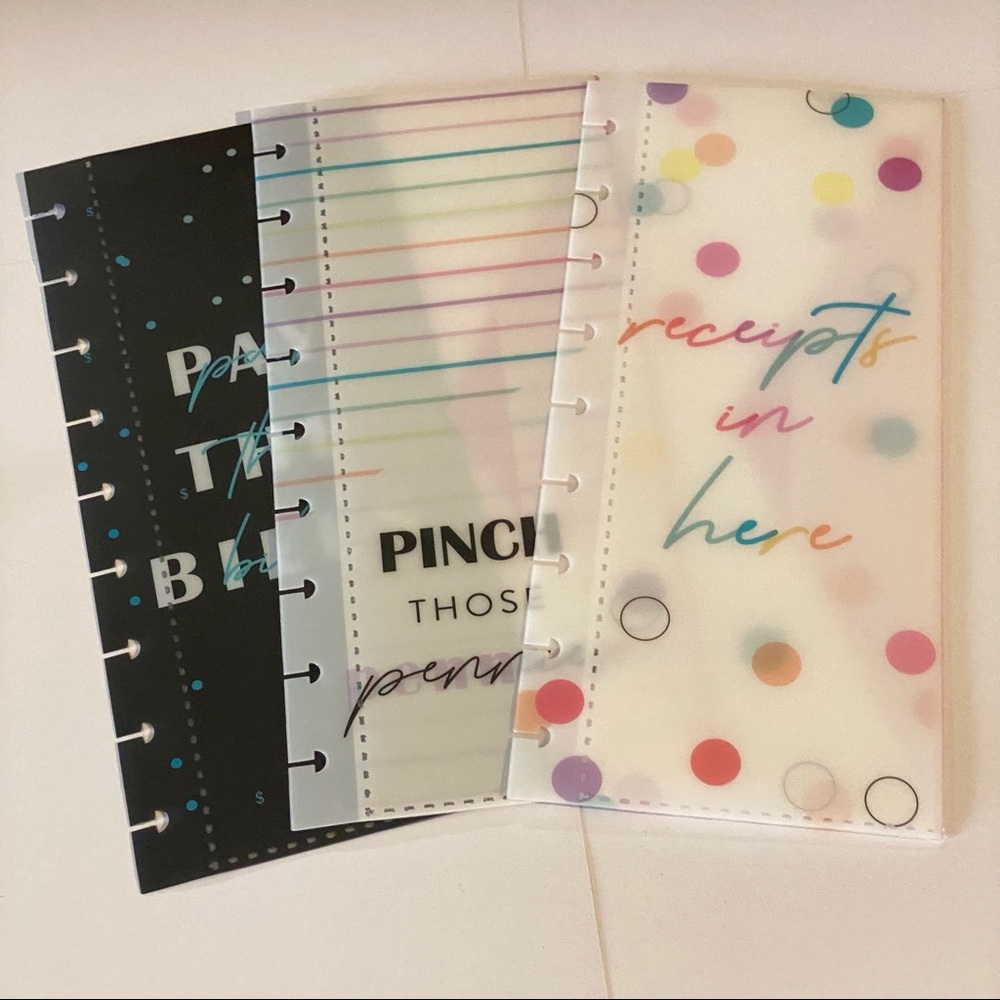 Happy planner Bright Budget Snap-In Envelopes - Picture 5 of 8